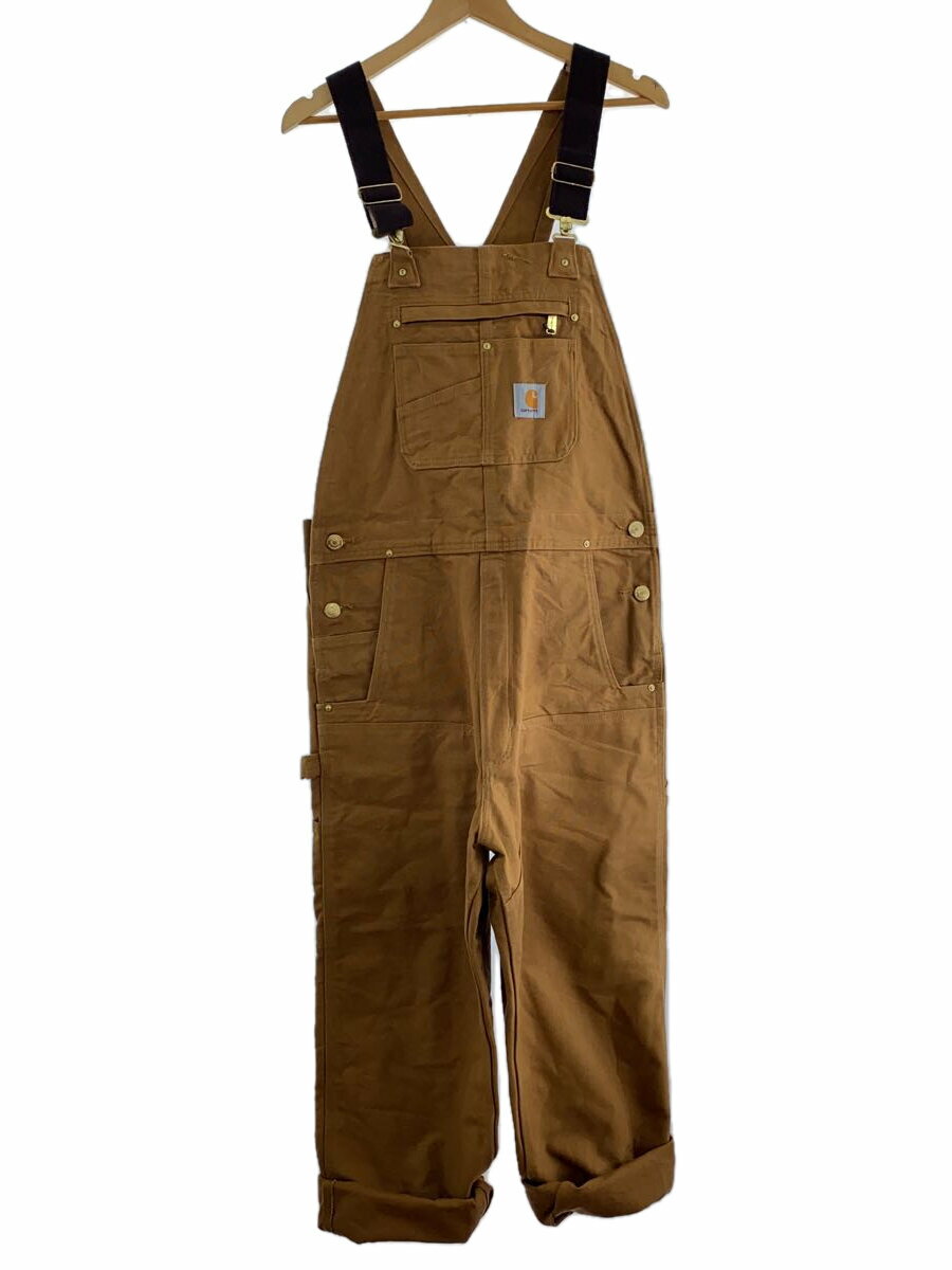 【中古】Carhartt◆オーバーオール/34/コットン/CML/102776-211【メンズウェア】