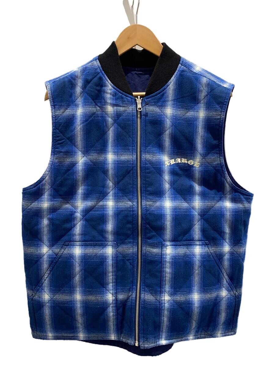 【中古】X-LARGE◆ダウンベスト/L/ポリエステル/NVY/101233021005/リバーシブルベスト【メンズウェア】
