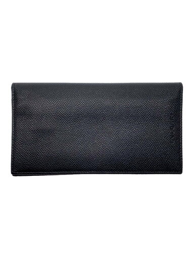 【中古】BVLGARI◆長財布/レザー/BLK/無地/メンズ/20308【服飾雑貨他】 【中古】BVLGARI◆長財布/レザー/BLK/無地/メンズ/20308【服飾雑貨他】