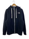 【中古】THE NORTH FACE◆REAVIEW FULL ZIP HOODIE_リアビューフルジップフーディ/L/コットン/BLK【メンズウェア】(4)