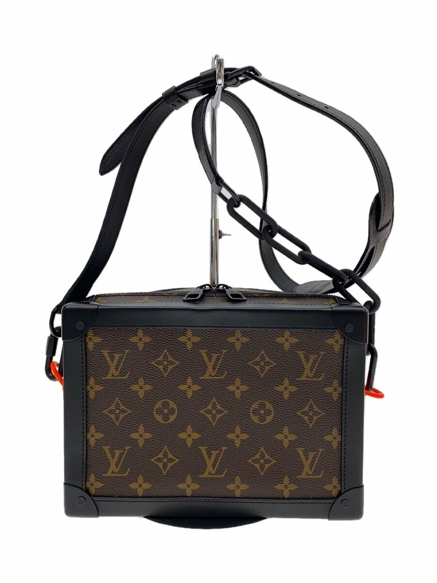 【中古】LOUIS VUITTON◆ソーラレイ ミニ ソフトトランク/ショルダーバッグ/PVC/BRW【バッグ】