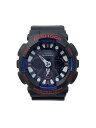 【中古】CASIO◆クォーツ腕時計・G-SHOCK/デジアナ/BLK/BLK【服飾雑貨他】