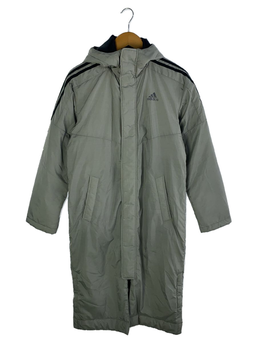 【中古】adidas◆ジャケット/S/ポリエステル/GRY/CZ0623【メンズウェア】