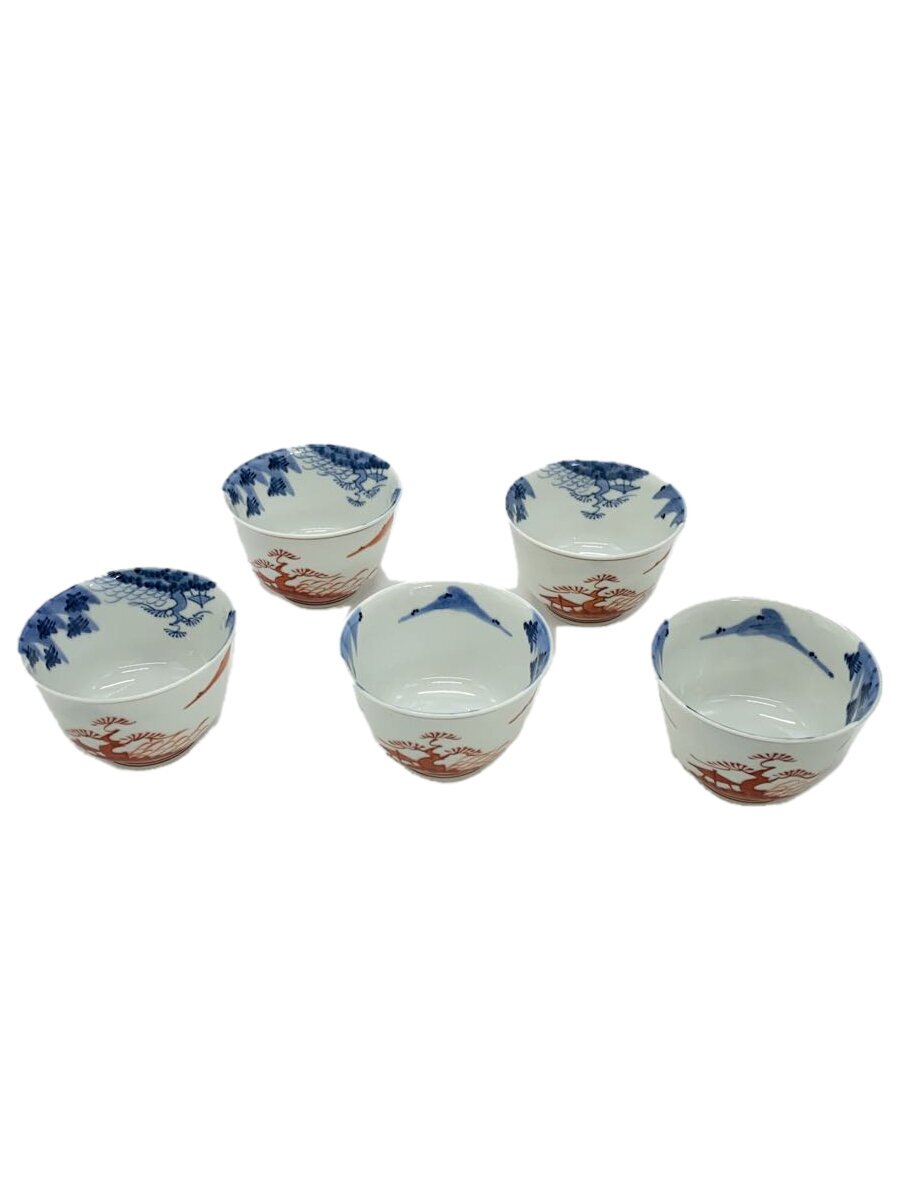 【中古】清水焼◆湯呑/5点セット/清水焼【キッチン用品】