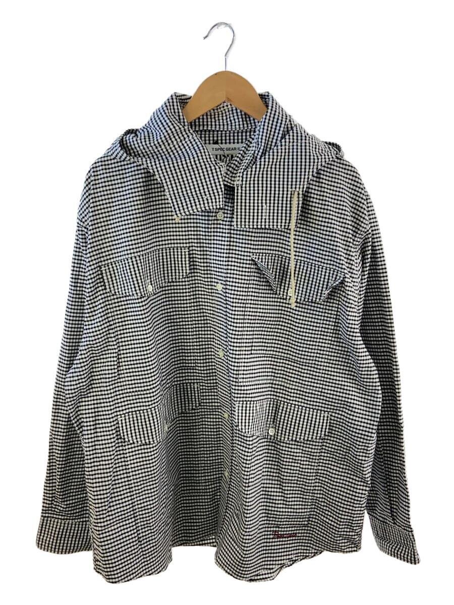【中古】長袖シャツ/XL/コットン/BLK/ギンガムCK/L-SH51-F【メンズウェア】