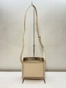 【中古】BEAUTY&YOUTH UNITED ARROWS◆ショルダーバッグ/--/IVO/無地【バッグ】