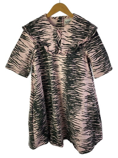 【中古】GANNI◆半袖ワンピース/--/コットン/PNK/総柄/22221269910【レディースウェア】 【中古】GANNI◆半袖ワンピース/--/コットン/PNK/総柄/22221269910【レディースウェア】