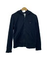 【中古】DIESEL◆パーカー/XO/コットン/BLK/無地【メンズウェア】