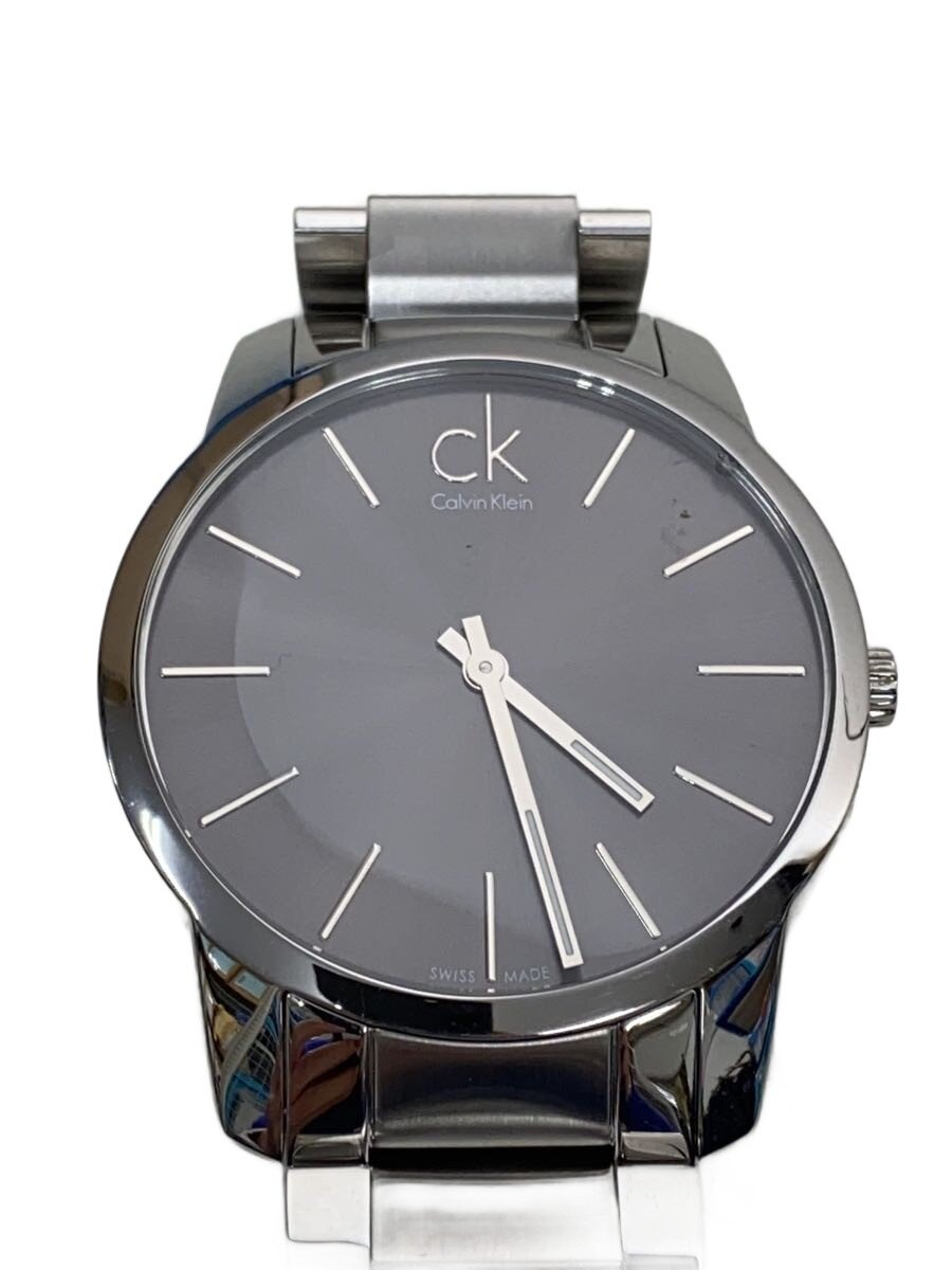 【中古】Calvin Klein◆クォーツ腕時計