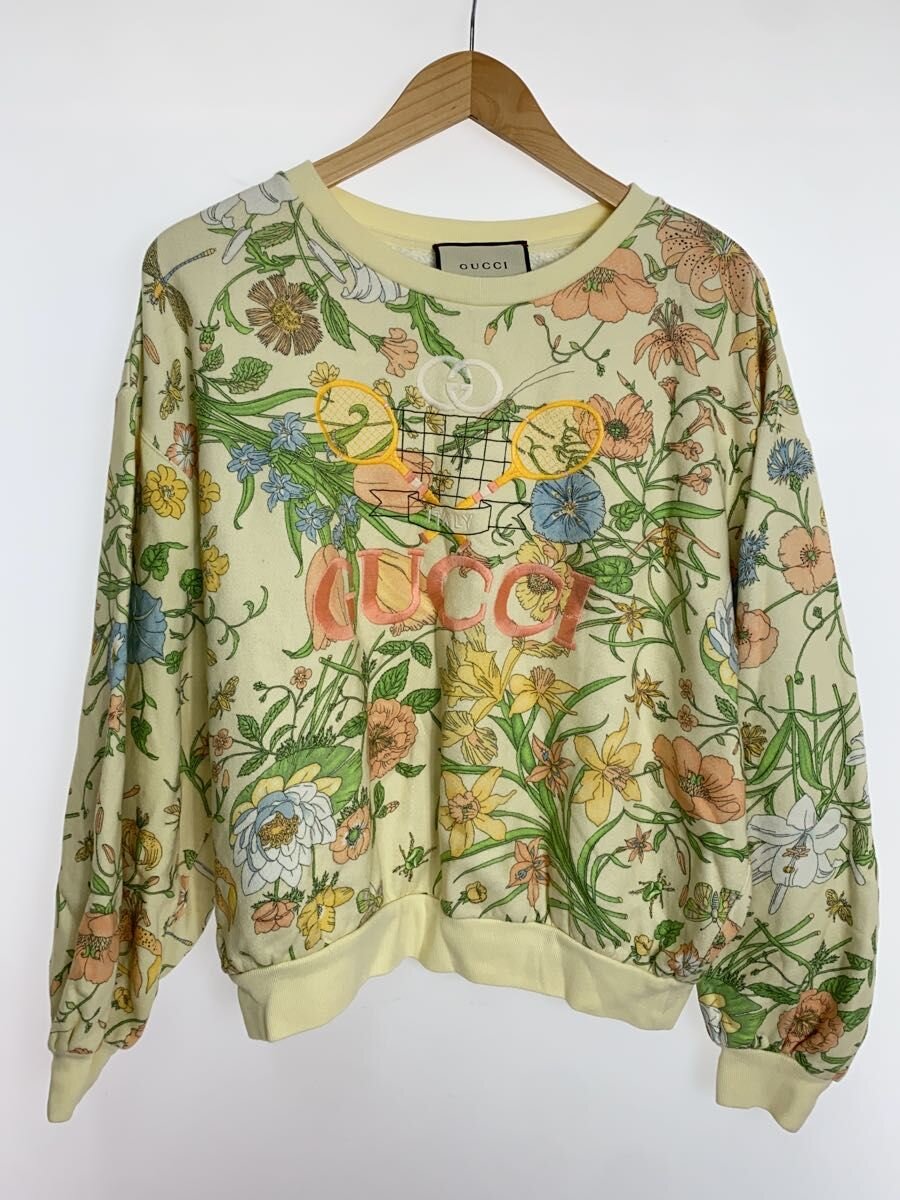 【ブランド】GUCCI 【ブランドカナ】グッチ 【型番】 【程度】B 【サイズ】S 【メインカラー】イエロー 【素材・生地】コットン 【キーワード】　　 2025/10/26 セカンドストリート尼崎杭瀬店【4344】【中古】GUCCI◆フローラ/スウェット/S ブランド GUCCI 型番 カラー イエロー 柄 総柄 素材・生地 コットン>色・素材について サイズ S>サイズ表示について 実寸（cm） 【カットソー】 身幅：66 / 着丈：54 / ゆき：85 【その他】 その他サイズ：/ 商品は　セカンドストリート尼崎杭瀬店の店頭にて販売しております。商品に関するお問合わせは、お電話(TEL:06-6482-4351)にて、問合わせ番号：2343443949818をお伝えください。 配送方法やお支払い方法に関するお問い合わせは、サポートセンターまでご連絡をお願いします。 ※お電話の対応は営業時間内のみとなります。お問い合わせフォームでお問い合わせの際はご注文番号をご記入下さい この商品に関する出品店舗からのコメント 刺繍にほつれがあります/一般的な使用感です
