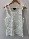 【中古】EMPORIO ARMANI◆エンポリオアルマーニ/タンクトップ/M/コットン/WHT/無地/v1409【メンズウェア】