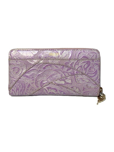 【中古】ANNA SUI◆エルサ/長財布/ロングウォレット/PUP/レディース/ラウンドファスナー/フラワーモチーフ【服飾雑貨他】 【中古】ANNA SUI◆エルサ/長財布/ロングウォレット/PUP/レディース/ラウンドファスナー/フラワーモチーフ【服飾雑貨他】