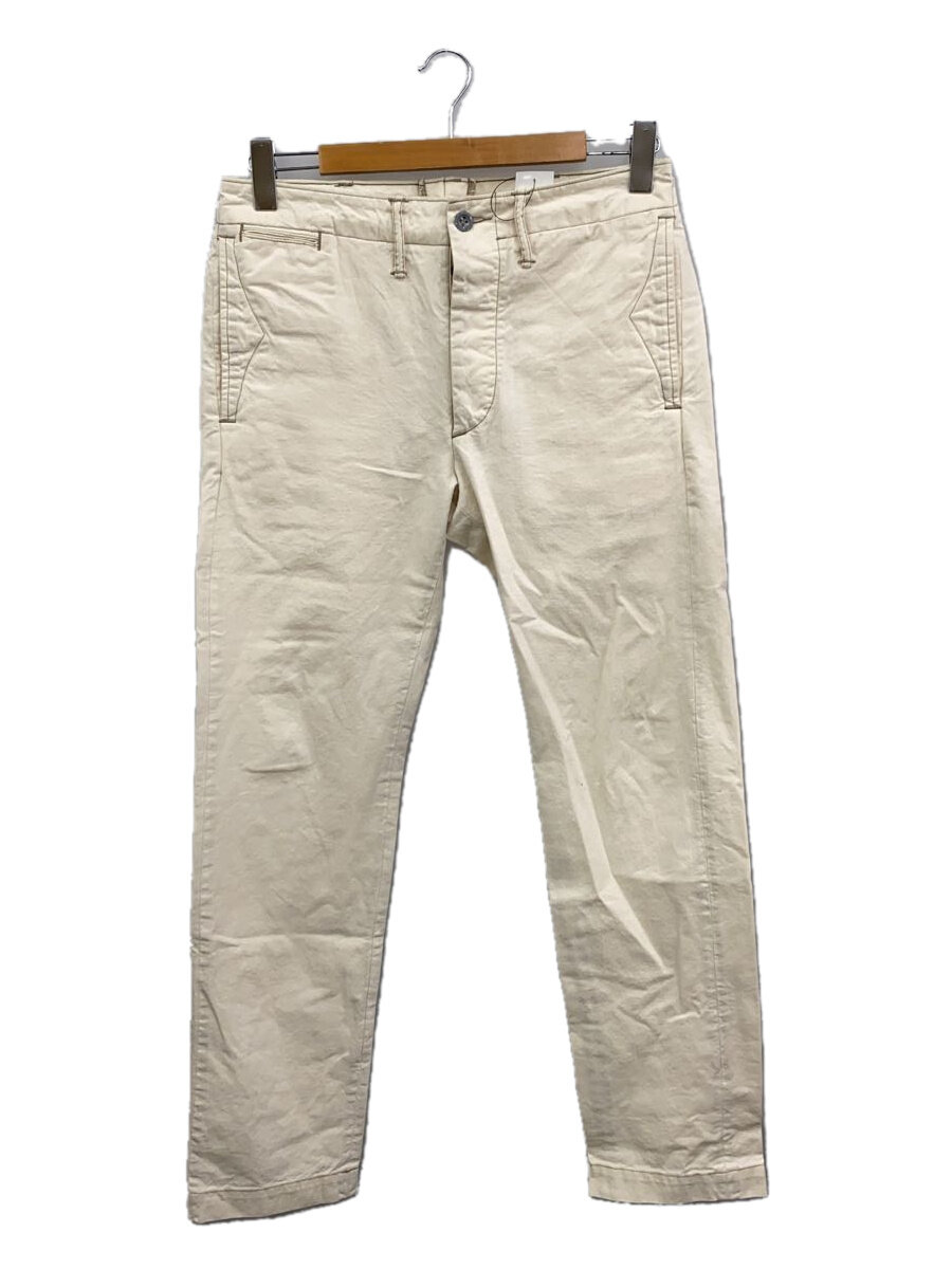 【中古】RRL◆ボトム/30/コットン/WHT/無地/0200015339【メンズウェア】