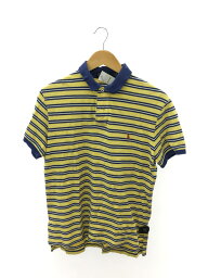 【中古】POLO RALPH LAUREN◆ポロシャツ/L/コットン/マルチカラー/ボーダー【メンズウェア】