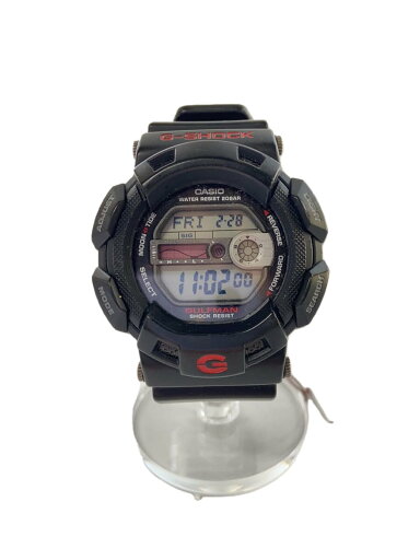 【中古】CASIO◆クォーツ腕時計/デジタル/ラバー/BLK/BLK/G-9100【服飾雑貨他】 【中古】CASIO◆クォーツ腕時計/デジタル/ラバー/BLK/BLK/G-9100【服飾雑貨他】