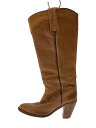 【中古】FLYE/ウェスタンブーツ/US7.5/CML/レザー【シューズ】