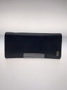 【中古】dunhill◆長財布/--/BLK/無地/