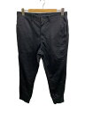 【中古】JUNYA WATANABE COMME des GARCONS MAN◆ボトム/L/ナイロン/BLK/無地/WS-P015【メンズウェア】