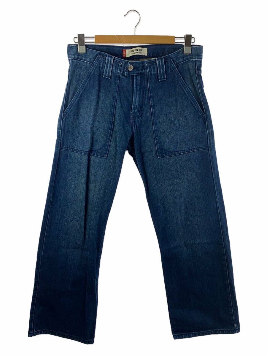 【中古】Levi’s◆ボトム/31/コットン/IDG/無地/00810-1256【メンズウェア】