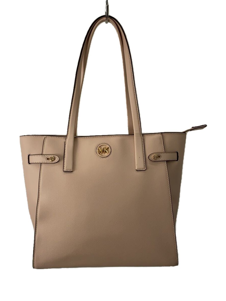 【中古】MICHAEL KORS◆トートバッグ/--/PNK/無地/AC-2110【バッグ】