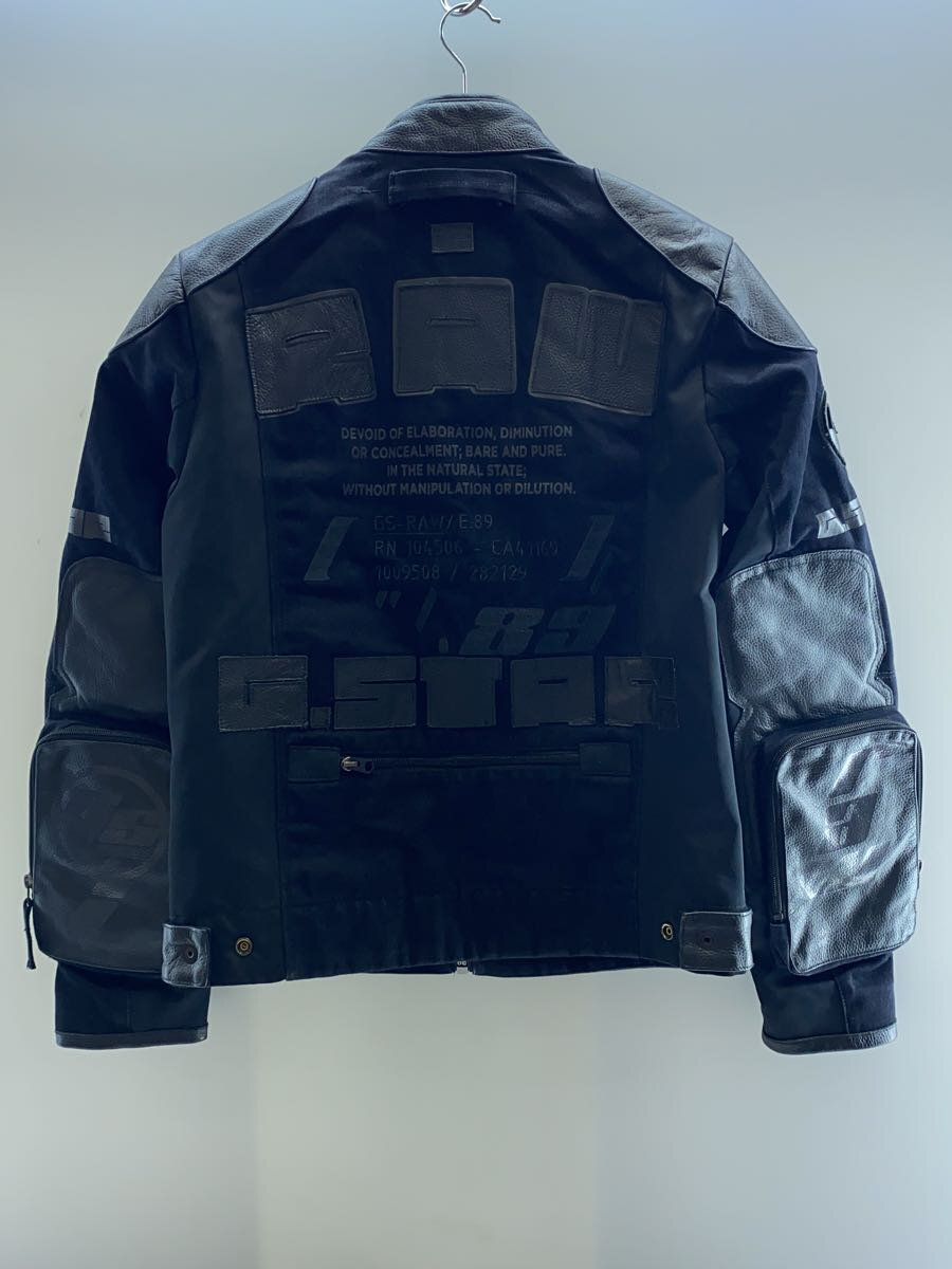 【中古】G-STAR RAW◆E ADVERT MOTO JKT/ジャケット/S/デニム/BLK/D23206-D182-001//【メンズウェア】
