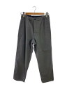 【中古】MHL.◆ストレートパンツ/1/ウール/GRY/595-4243505【レディースウェア】