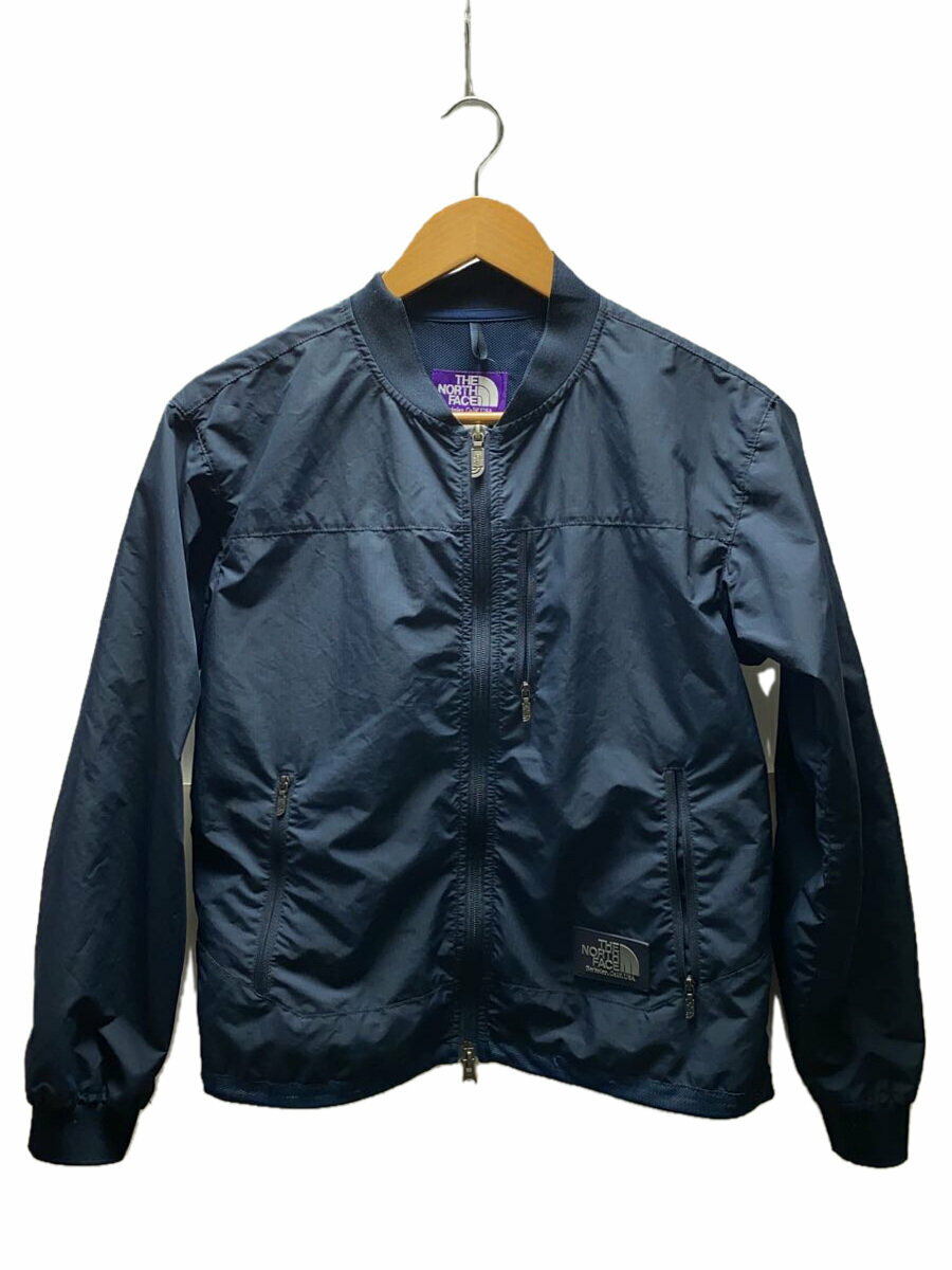 【中古】THE NORTH FACE PURPLE LABEL◆Mountain Wind Jacket/MA-1/S/ポリエステル/NVY/NP2708N【レディースウェア】