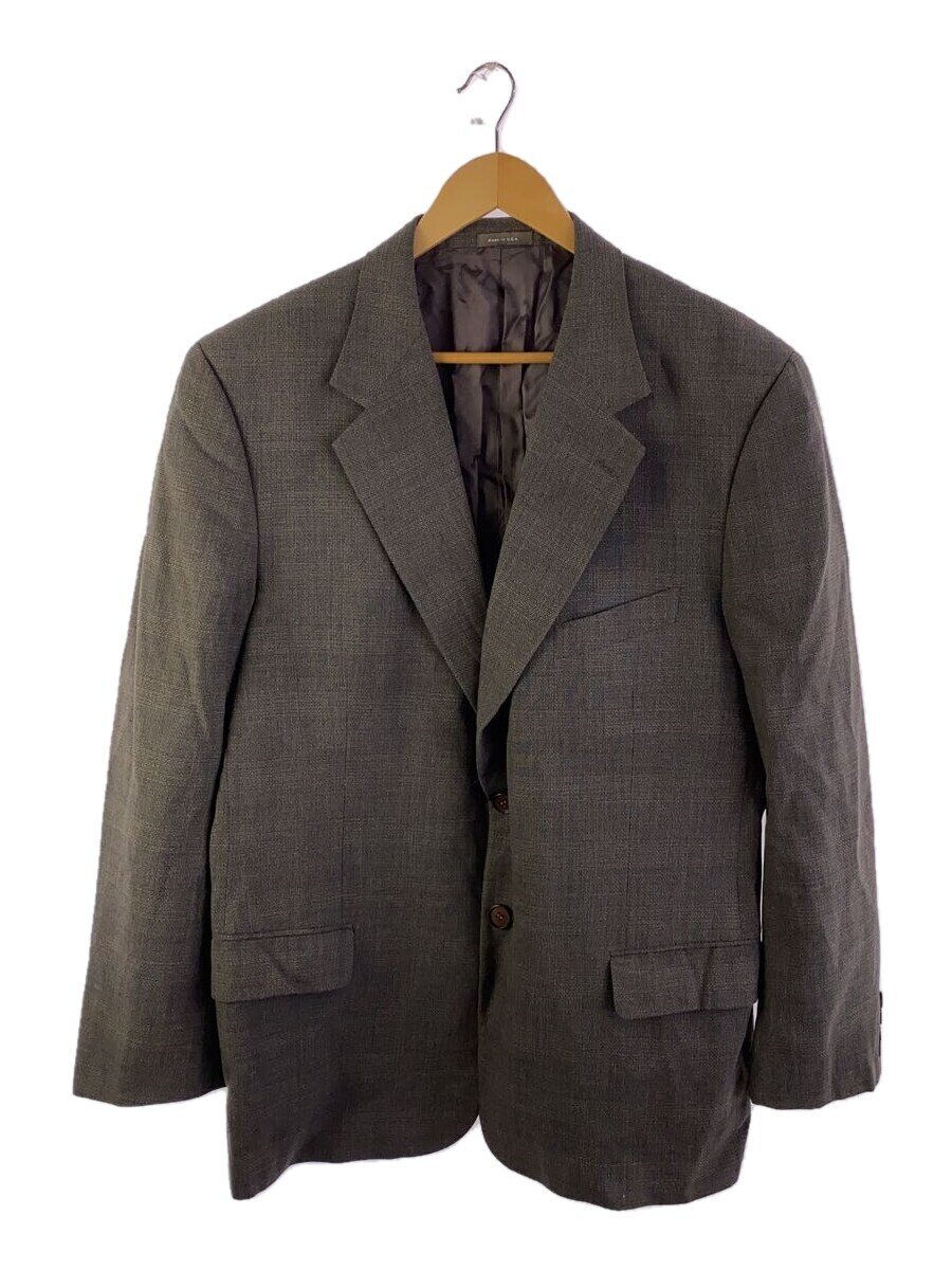 【中古】CK Calvin Klein◆テーラードジャケット/--/--/GRY【メンズウェア】