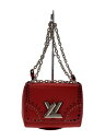 【中古】LOUIS VUITTON◆ツイストPM/エピ/ショルダーバッグ/レザー/RED【バッグ】(4)
