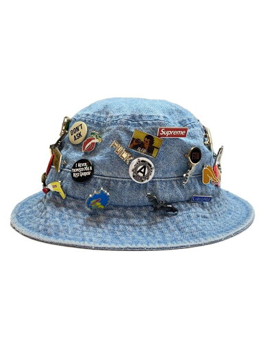 【中古】Supreme◆23FW/Pins Crusher/バケットハット/M/コットン/BLU/無地/メンズ【服飾雑貨他】 【中古】Supreme◆23FW/Pins Crusher/バケットハット/M/コットン/BLU/無地/メンズ【服飾雑貨他】