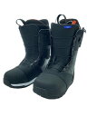 【中古】BURTON◆スノーボードブーツ/28cm/クイックレーシング/BLK/ION WIDE【スポーツ】
