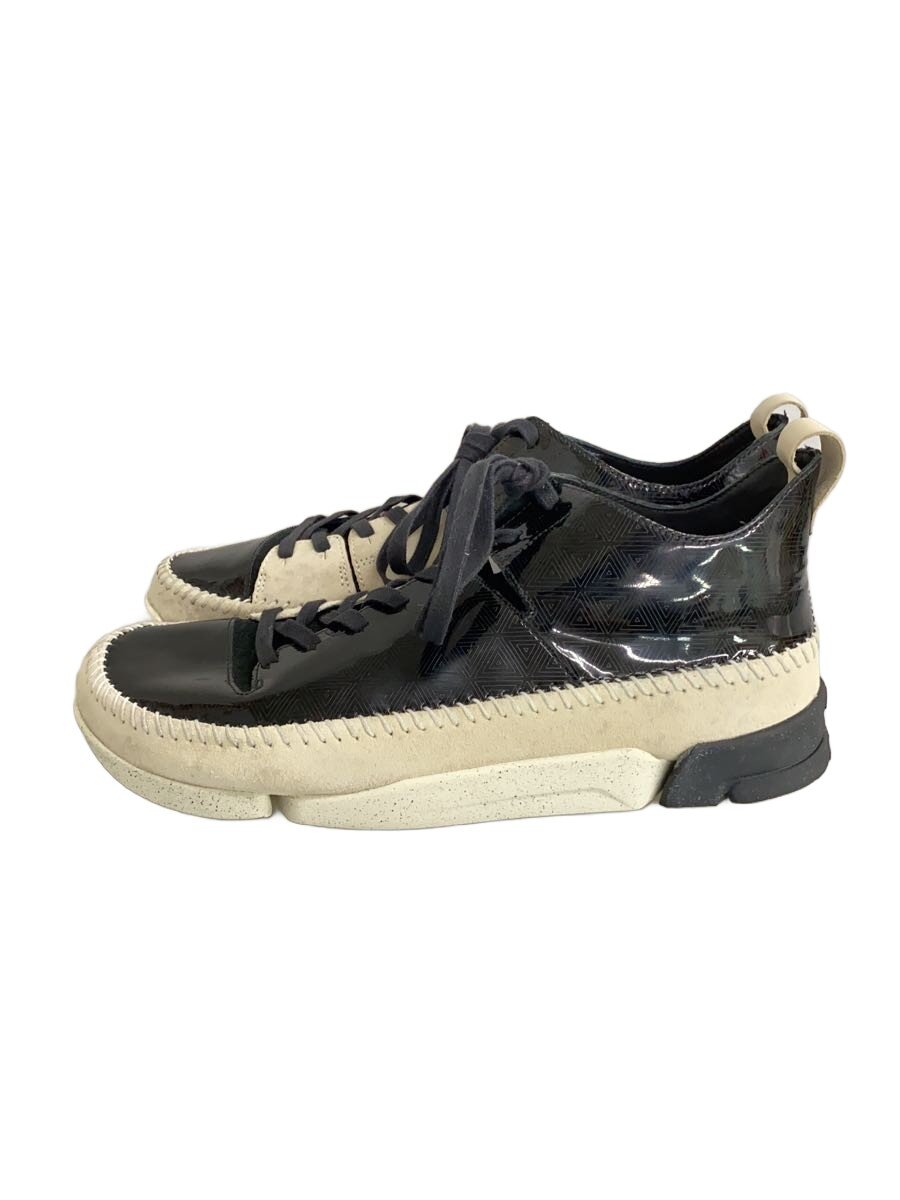 【中古】Clarks◆ローカットスニーカー/28cm/BLK/Trigenic Flex【シューズ】