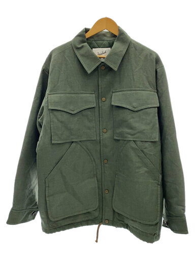 【中古】Woolrich◆ウールギャバジンクルーザーシャツジャケット/Lサイズ/グリーン/WJSI0063/ウールリッチ【メンズウェア】 【中古】Woolrich◆ウールギャバジンクルーザーシャツジャケット/Lサイズ/グリーン/WJSI0063/ウールリッチ【メンズウェア】