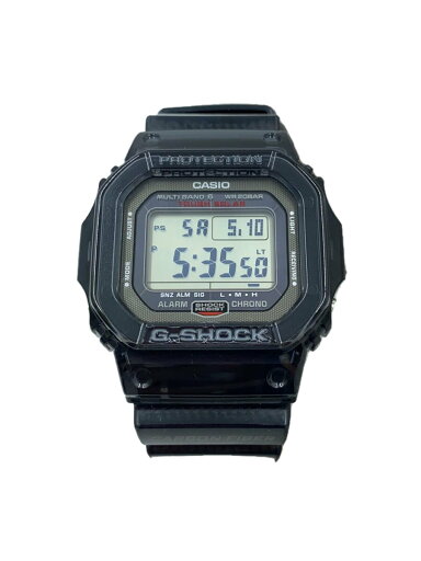 【中古】CASIO◆ソーラー腕時計_G-SHOCK/デジタル/ラバー/GRY/BLK/SS【服飾雑貨他】 【中古】CASIO◆ソーラー腕時計_G-SHOCK/デジタル/ラバー/GRY/BLK/SS【服飾雑貨他】