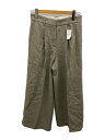 【中古】BALLSEY◆ワイドパンツ/36/ウール/GRY/11-04-24-04301【レディースウェア】