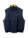 【中古】port authority◆ナイロンベスト/XXL/ナイロン/NVY/フリース【メンズウェア】