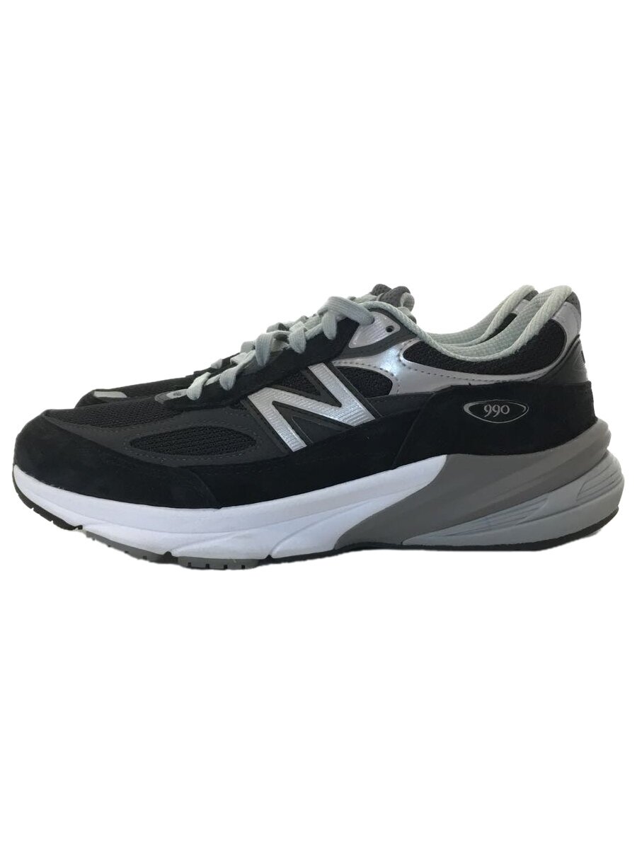 【中古】NEW BALANCE◆ローカットスニーカー/26.5cm/BLK/スウェード/M990BK6【シューズ】