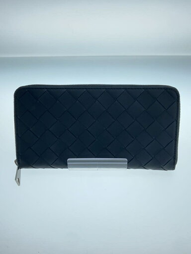 【中古】BOTTEGA VENETA◆ラウンドジップ/ロングウォレット/長財布/レザー/BLK/メンズ【服飾雑貨他】 【中古】BOTTEGA VENETA◆ラウンドジップ/ロングウォレット/長財布/レザー/BLK/メンズ【服飾雑貨他】