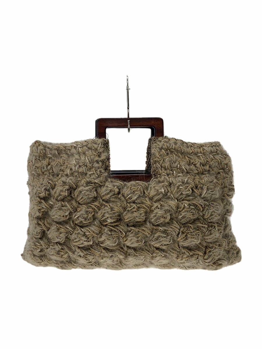 【中古】ARAN/イタリア製/ハンドバッグ/--/BEG【バッグ】