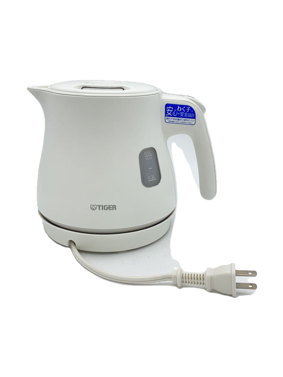 【中古】TIGER◆電気ポット・電気ケトル わく子 PCM-A060-WM [マットホワイト]【家電・ビジュアル・オーディオ】