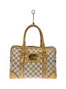 【中古】LOUIS VUITTON◆バークレー_ダミエ・アズール_WHT/PVC/WHT【バッグ】(4)