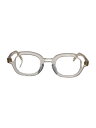 【中古】QWON EYEWEAR/mojo/メガネ/プラスチック/WHT/WHT/メンズ【服飾雑貨他】