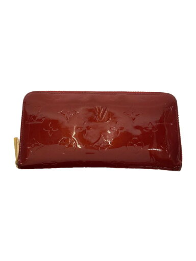 【中古】LOUIS VUITTON◆ジッピー・ウォレット_モノグラム・ヴェルニ_RED/エナメル/RED/レディース【服飾雑貨他】 【中古】LOUIS VUITTON◆ジッピー・ウォレット_モノグラム・ヴェルニ_RED/エナメル/RED/レディース【服飾雑貨他】