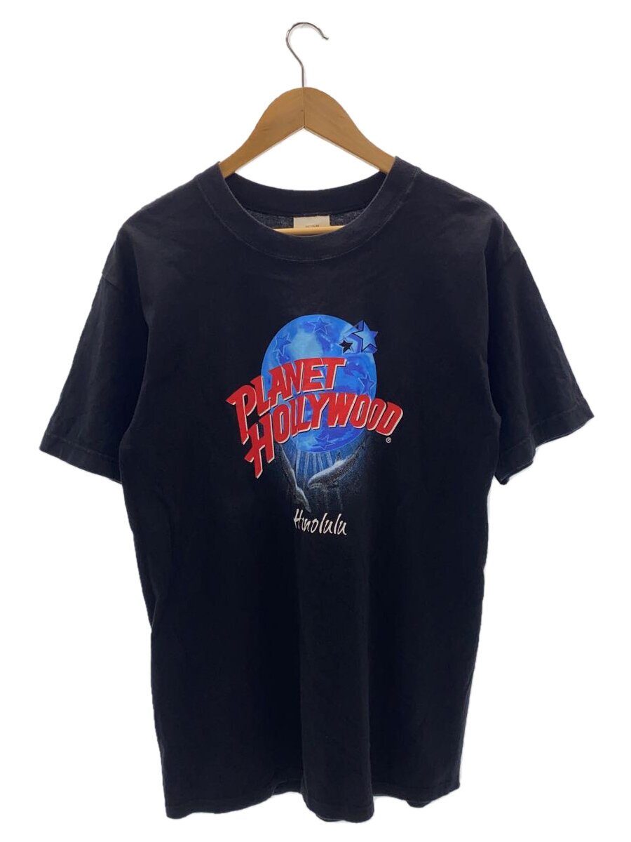 PLANET HOLYWOOD/Tシャツ/M/コットン/BLK