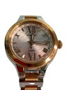 【中古】CASIO◆ソーラー腕時計/アナログ/ステンレス/PNK/SLV/SHW-1700【服飾雑貨他】(2)