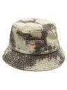 【中古】Supreme◆バケットハット/M/コットン/GRY/総柄/メンズ【服飾雑貨他】