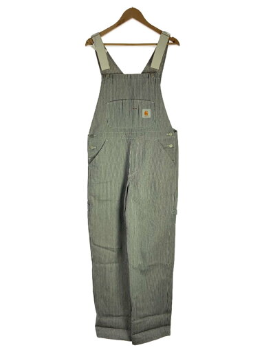 【中古】Carhartt◆オーバーオール/L/コットン/NVY/ストライプ【メンズウェア】 【中古】Carhartt◆オーバーオール/L/コットン/NVY/ストライプ【メンズウェア】