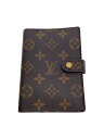 【中古】LOUIS VUITTON◆アジェンダPM_モノグラム_BRW/PVC/BRW/総柄/レディース【服飾雑貨他】(3)