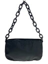 【中古】PRADA◆ショルダーバッグ/ナイロン/BLK【バッグ】