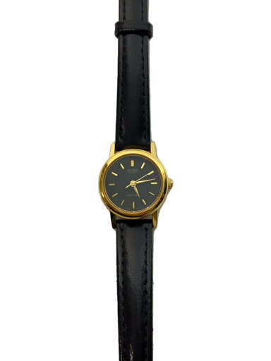 【中古】CASIO◆クォーツ腕時計/アナログ/LTP-1095/ゴールド/ブラック【服飾雑貨他】 【中古】CASIO◆クォーツ腕時計/アナログ/LTP-1095/ゴールド/ブラック【服飾雑貨他】